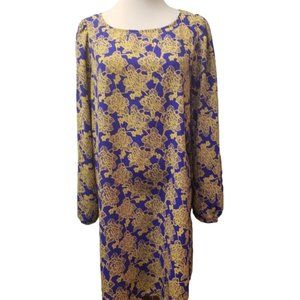 Brigitte Bailey floral dress women's size Large (X15)